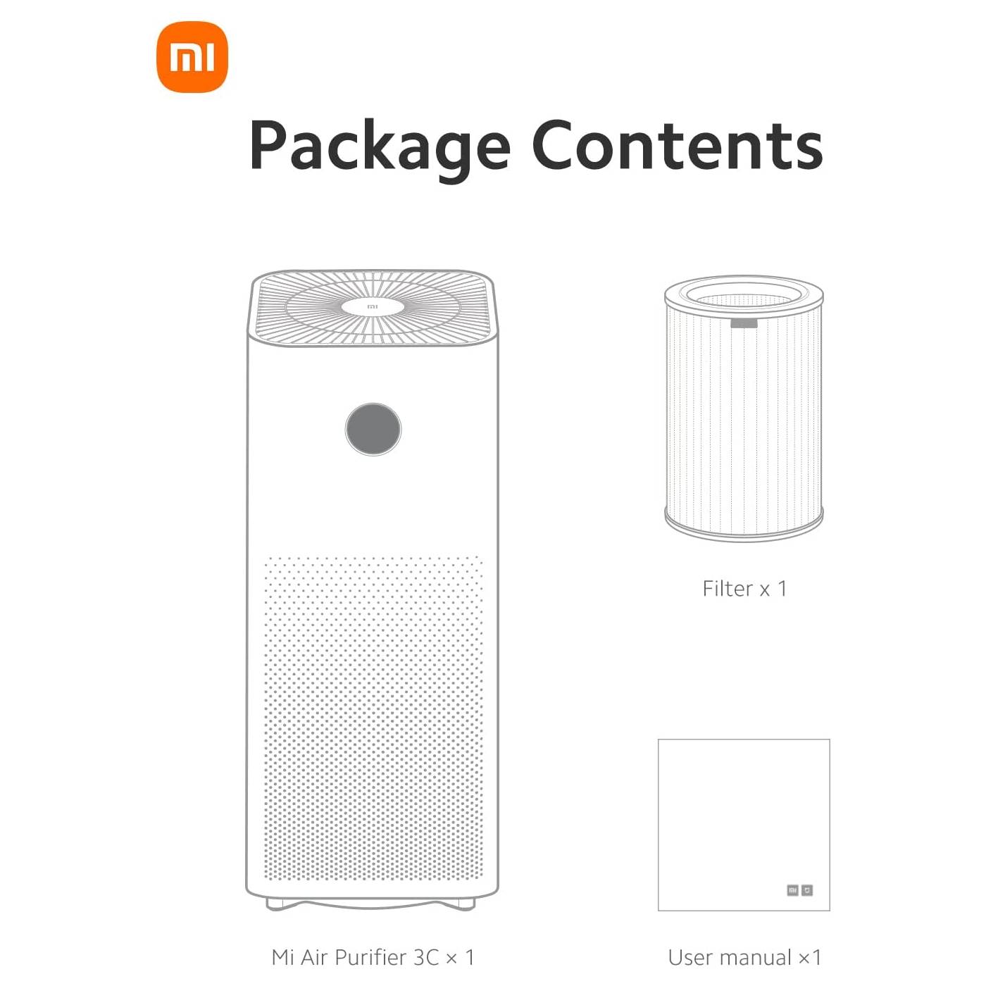 Xiaomi Mi Air Purifier 3C White-14