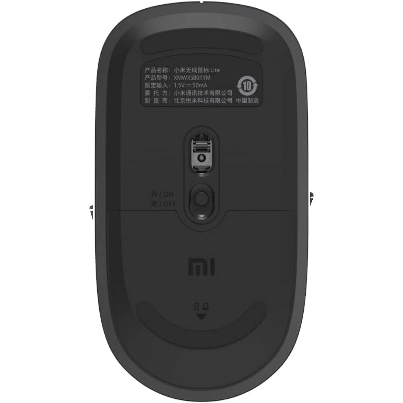 Xiaomi-Wireless Mouse lite-black-4