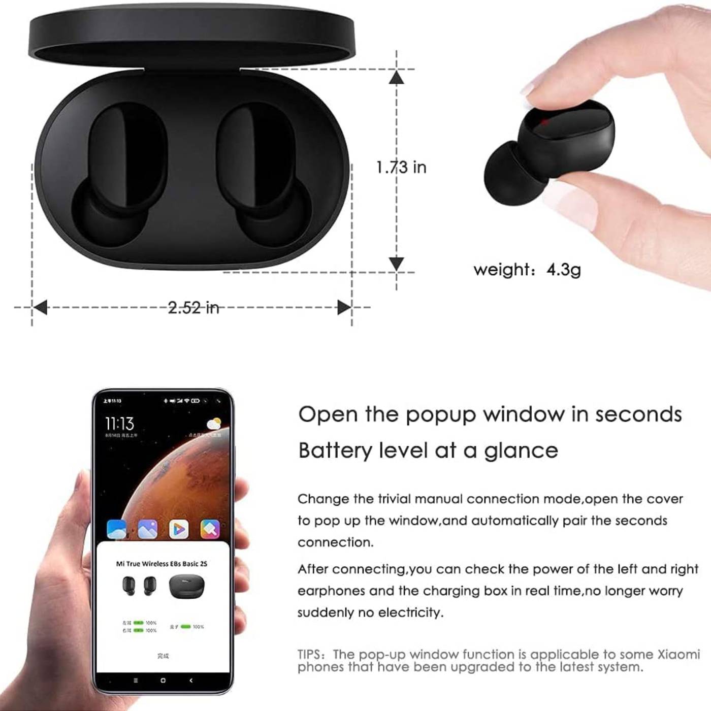 Xiaomi-Mi True Wireless Earbuds Basic 2S-black-10