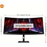 Xiaomi-Curved-Gaming-Monitor-G34WQi -black-9