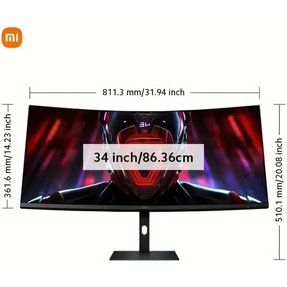 Xiaomi-Curved-Gaming-Monitor-G34WQi -black-9