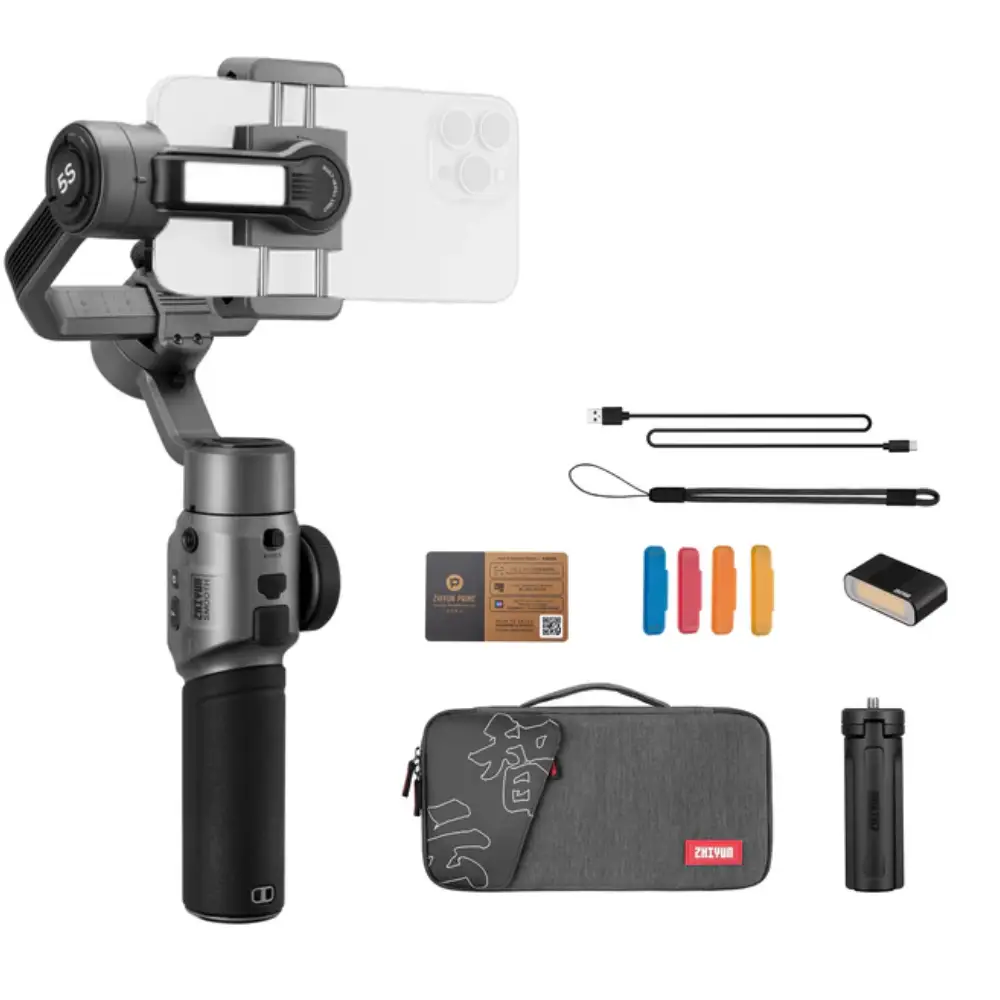 Zhiyun-smooth-5s-combo-gimbal-gray-1